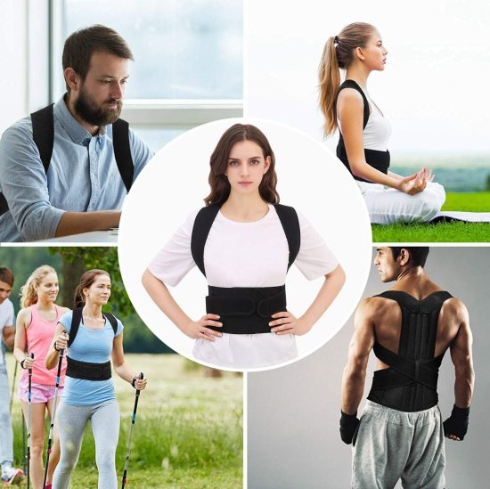 Heavy Back Support Posture Belt for Pain Relief