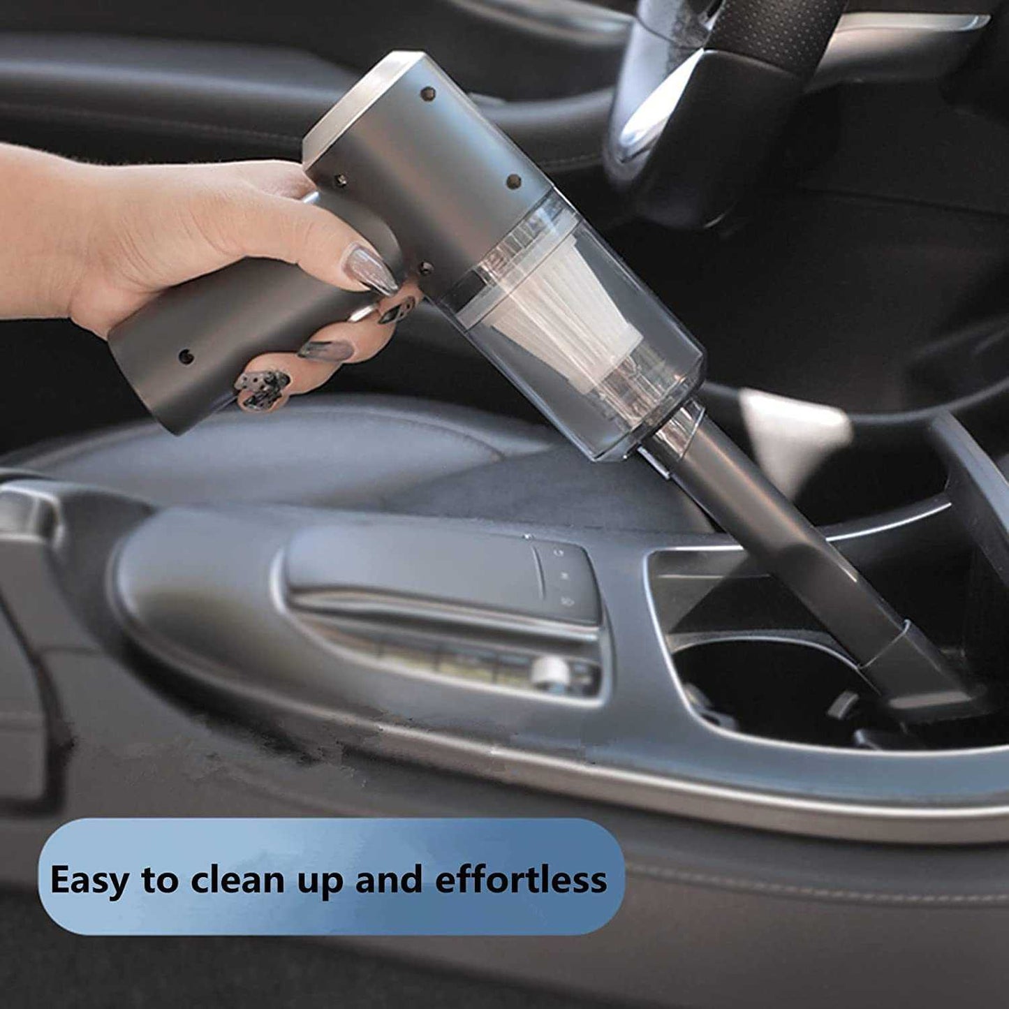 2 in 1 Car Vacuum Cleaner