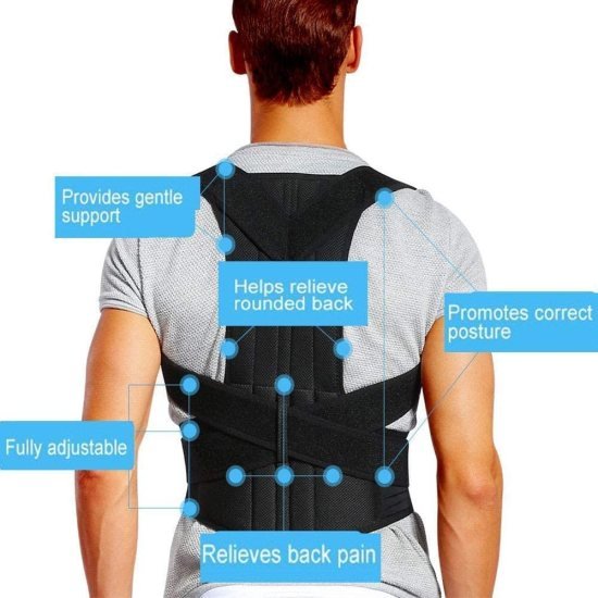 Heavy Back Support Posture Belt for Pain Relief