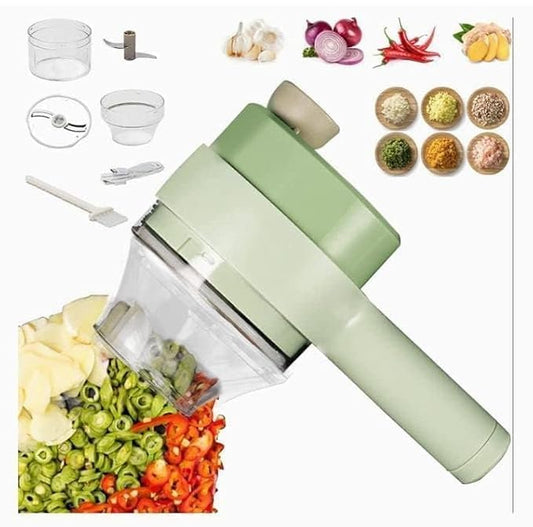 4 in 1 electric vegetable cutter